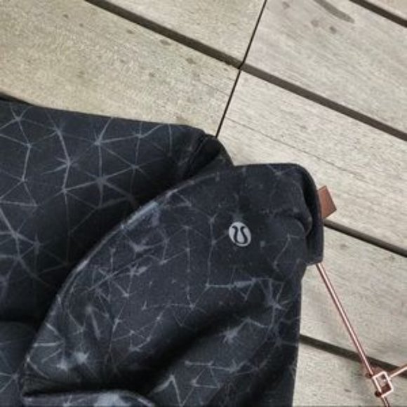 LULULEMON Charcoal Cropped High Waisted Leggings - Picture 4 of 5